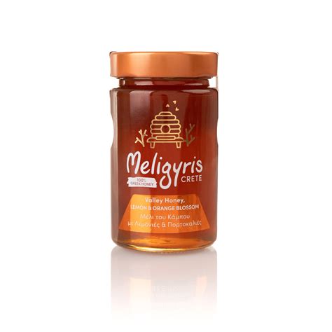 miere cretana premium de vale lamaie  floare de portocal