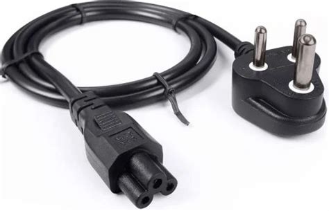 PVC 3 Pin Laptop Power Cord, For Electric Appliance at Rs 75/piece in ...