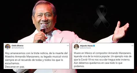 Usuarios En Redes Sociales Le Dan El Ltimo Adi S A Armando Manzanero