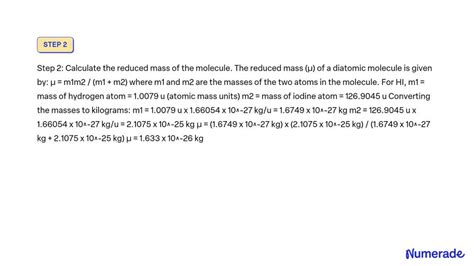 Solved The Bond Length Of Hi Molecule Is 163 Pm Calculate Its I