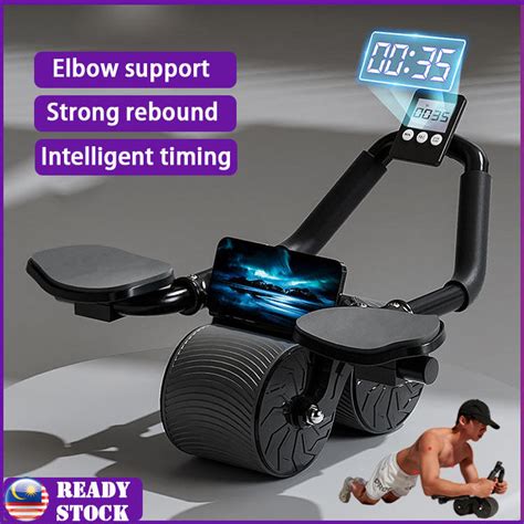 Ab Automatic Rebound Abdominal Roller Wheel Exercise Abdominal Muscle