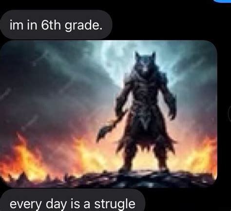 Im In Grade Every Day Is A Strugle Ifunny