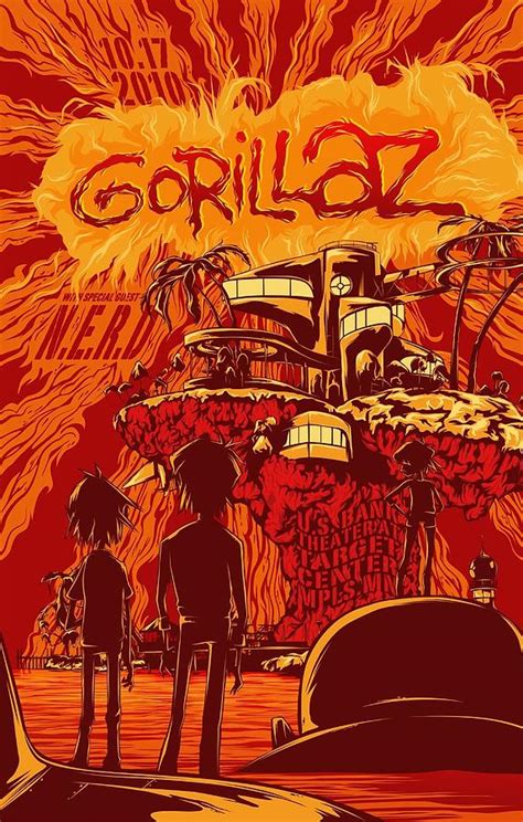 The Gorillaz Band Digital Art by Demian Sole | Pixels