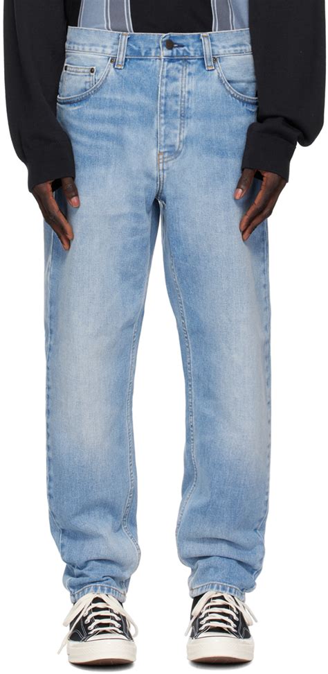 Carhartt Work In Progress Blue Newel Jeans SSENSE