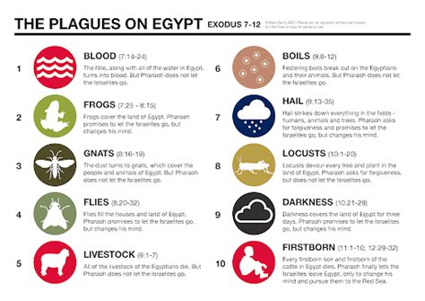 The Ten Plagues of Egypt | Passover haggadah by Emily Glickman