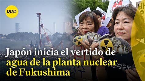 Jap N Inicia El Vertido De Agua De La Planta Nuclear De Fukushima