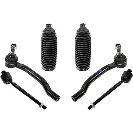 Amazon 6 Pc Front Steering Outer Inner Tie Rod Ends Rack