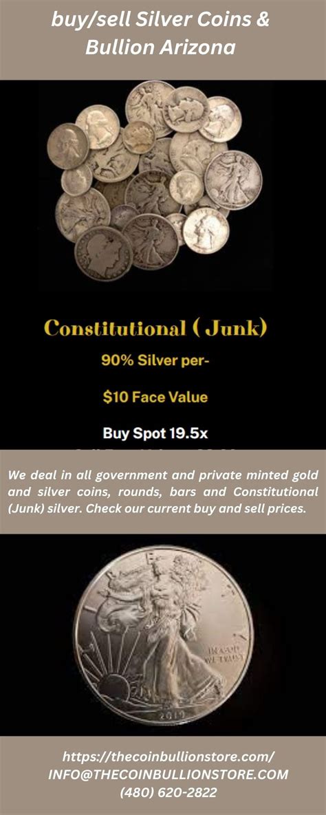 Buy/Sell Silver Coins & Bullion Arizona - The Coin Bullion Store - Medium