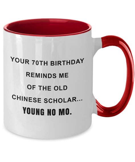 Funny Th Birthday Gift Th Birthday Mug Year Old Etsy