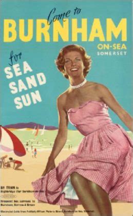 Vintage Burnham On Sea Poster Sells For Over At London Auction