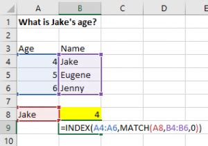 INDEX MATCH | Excel Practice Online