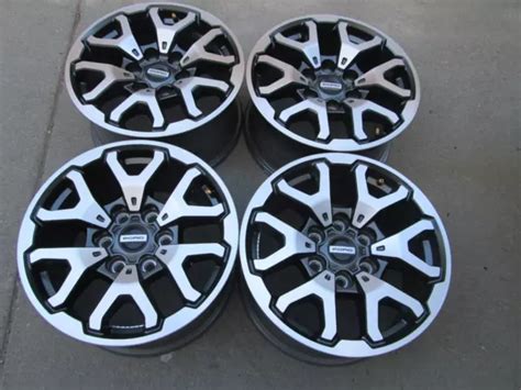 Ford F Raptor Factory Wheels Rims Black Machiend Eur