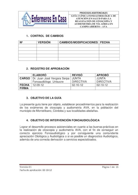 PDF GUÍA CLÍNICA FONOAUDIOLÓGICA PARA LA REALIZACIÓN DE OTOSCOPIA Y