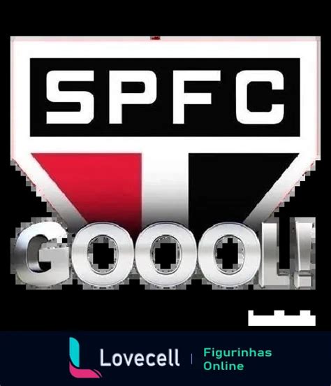 Figurinha Gol do São Paulo para WhatsApp Lovecell