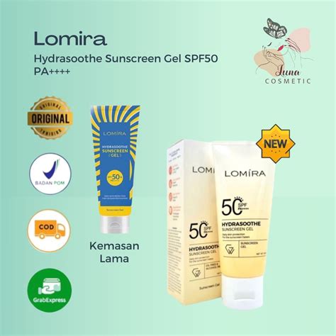 Jual Lomira Hydrasoothe Sunscreen Gel Spf Pa Ml Shopee Indonesia