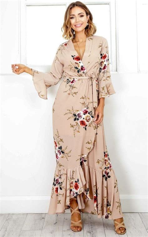 Cheap Bohemian Dresses For Wedding Guest A