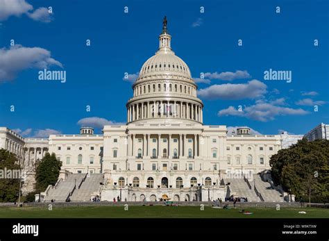 A Picture Of The United States Capitol Stock Photo Alamy