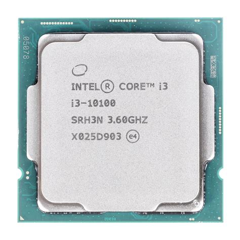 Intel Core I3 10100 3 6ghz 4 Core Processador Cpu De 8 Linhas L2 1m