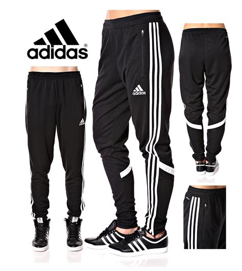 Adidas Soccer Pants Condivo 14 Slim Fit Training Climacool Black Skinny