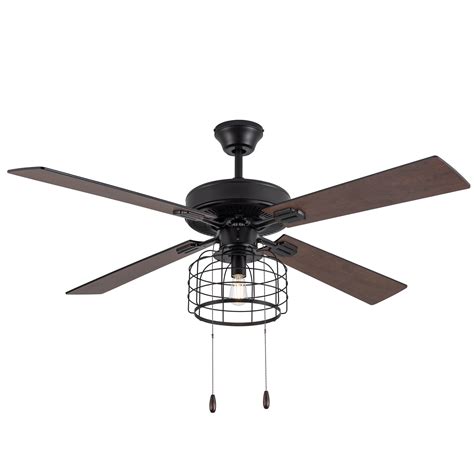 Black Wrought Iron Ceiling Fans | Shelly Lighting