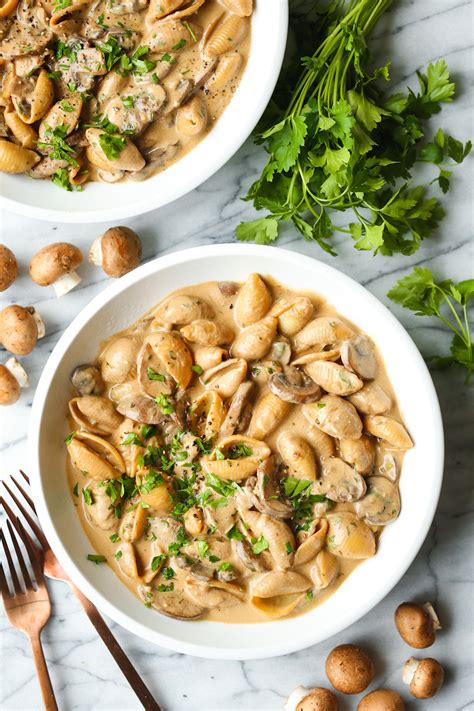 Creamy Mushroom Stroganoff Recipe Cart