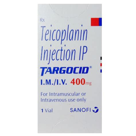 TARGOCID 400MG INJECTION Price Uses Side Effects Composition