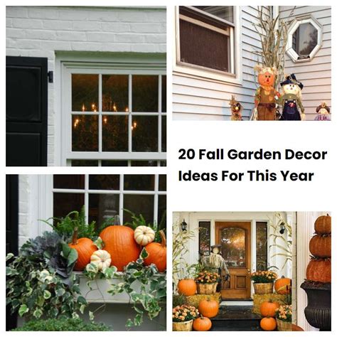 20 Fall Garden Decor Ideas For This Year | SharonSable