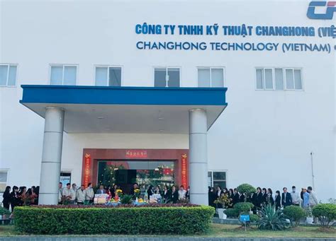 CÔNG TY TNHH ĐIỆN KHÍ CHANGHONG VIỆT NAM Việc làm Hải Phòng