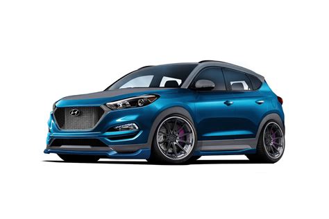 Hyundai Tucson Show Car Gets Sporty Makeover for SEMA