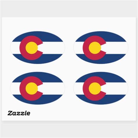 Colorado Flag Sticker | Zazzle