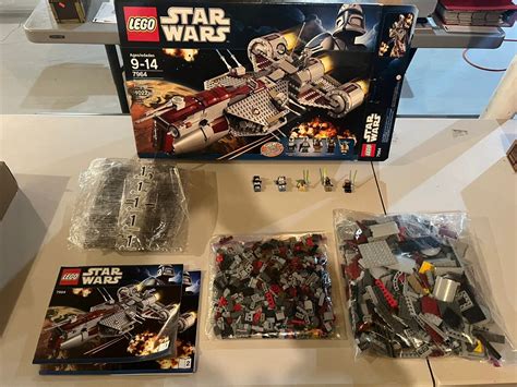 Complete Lego Star Wars Republic Frigate W Org Pking Manual