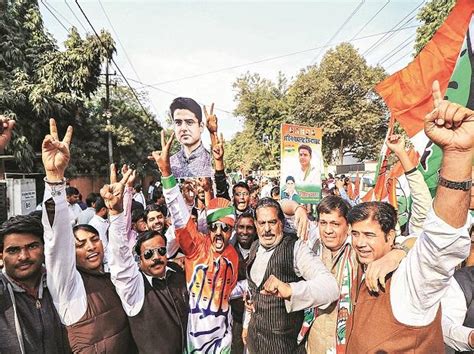 Rajasthan Poll Results 2018 Congress Crosses Finish Line After Hiccups