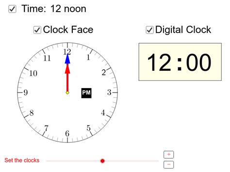 G14d Telling Time From Clocks Geogebra