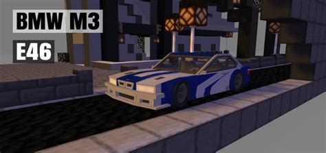 BMW M3 E36 Remastered NFS 3 4 Addon MCPE Addons MCPE Mods Addons