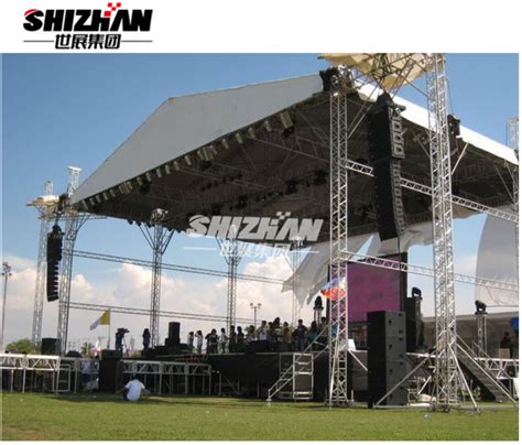 Aluminum Alloy Stage Light Truss System Design Flat Lighting Trusses