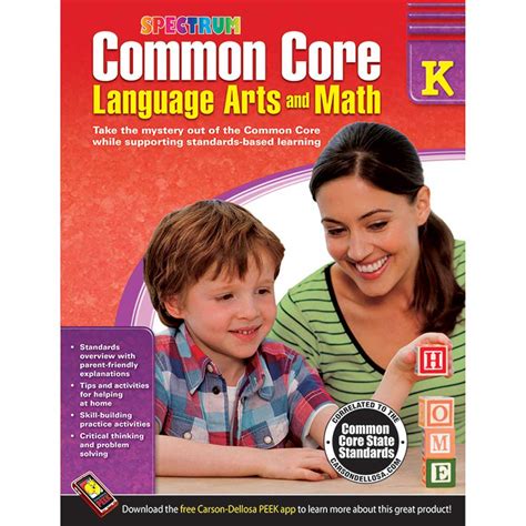 Common Core Language Arts and Math, Grade K - CD-704500 | Carson Dellosa