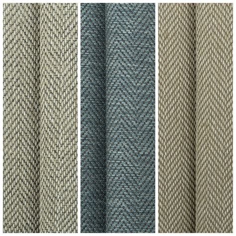 Designer Herringbone Curtain Fabric Heavy Plain Soft Etsy Uk