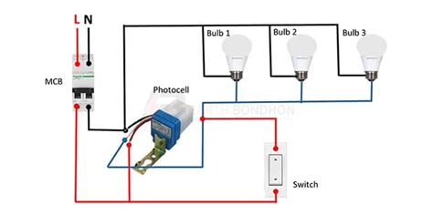 How To Wire Photocell Diagram