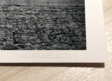 Lot ALINA LEBEDEVA Russia Nude Signed Stamped Limited Edit 250