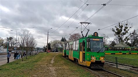 Mpk Pozna Linia Kierunek Franowo Trasa Zmieniona Konstal Nadk