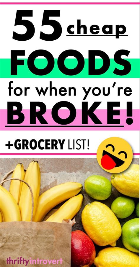 Need To Make It To Next Payday Check Out These Cheap Foods To Buy When