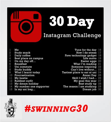 Our 30 day Instagram challenge starts today! One... - Knowing ...