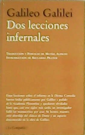 Dos lecciones infernales Traducción y posfacio de Matías Alinovi