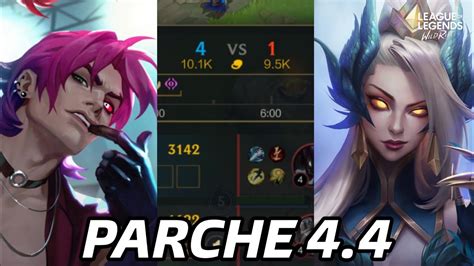 PARCHE 4 4 DE WILD RIFT NUEVAS SKINS BOYBAND ZYRA MIDLANER BUFF A