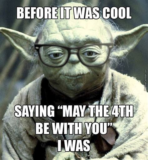 Yoda was cool back then too | May The Force Be With You / May the 4th ...