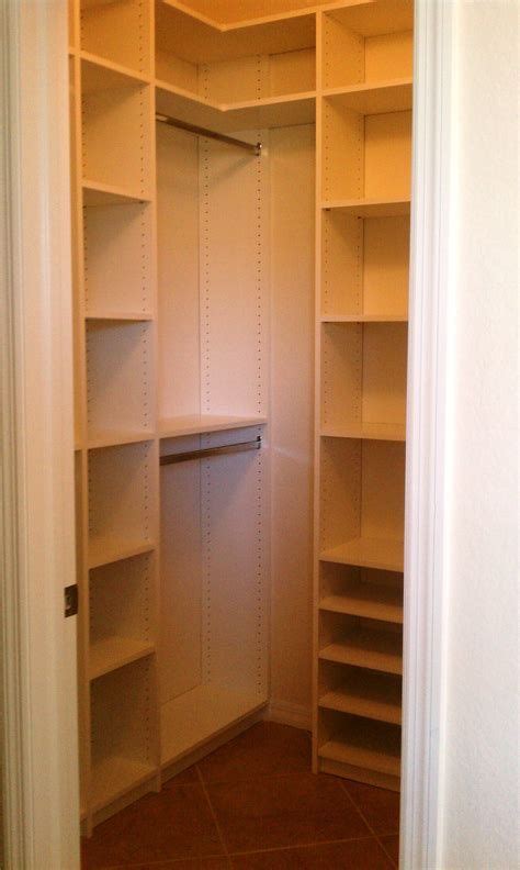 Reach In Closet Corner Shelving Ideas Aol Image Search Results Small Closet Design Closet