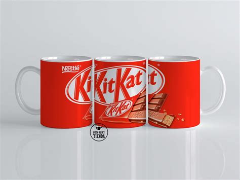 Caneca Kit Kat Chocolate Personalizada Cer Mica Importada Elo