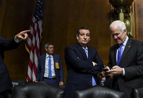 Cornyn Cruz At Odds Over Further Immigration Restrictions