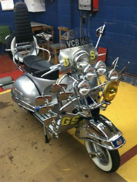 Restoration in style of Ace Face's Quadrophenia GS | Retro scooter ...