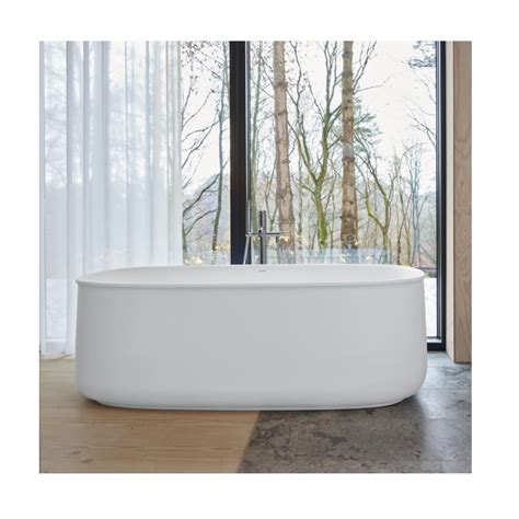 Baignoire Balnéo Ovale Duravit Zencha ovale Blanc Mat iSi Sanitaire